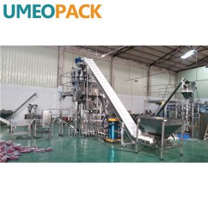 Automatic candy weighing plastic bag packing machine