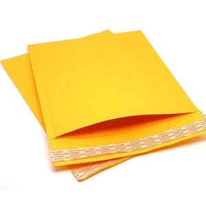 China Kraft Corrugated Padded Mailer Bags With Hot Melt Adhesive on sale