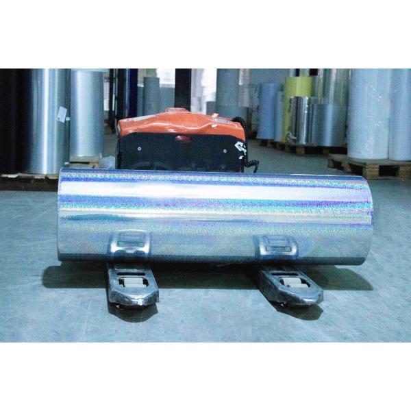Quality waterproof Self Adhesive Holographic Film Label Paper 50u Surface Thickness wholesale