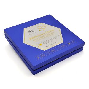 Custom Printed Cardboard Paperboard Box With Sponge Liner UV Advantage For