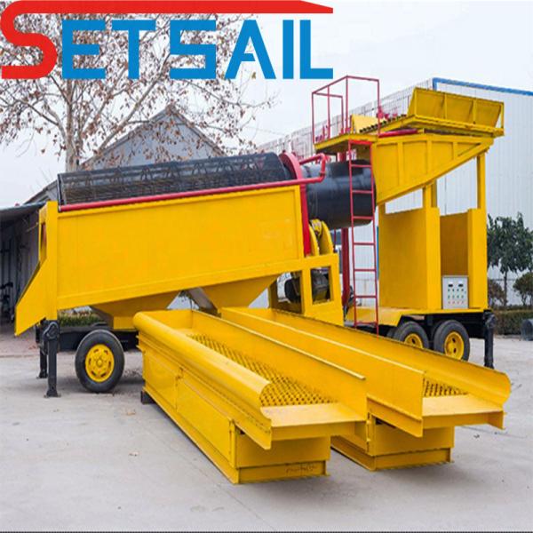 10-100kw Feeding Machine Power Low Failure Land Mining Equipment for Gold and