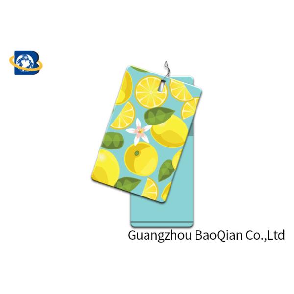 Colourful Fruit 3D Picture Lenticular Luggage Tags , Custom Hang Tags With 3D