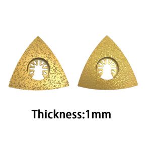 Deyi Golden Oscillating Saw Tile Concrete Blade 35mm To 88mm