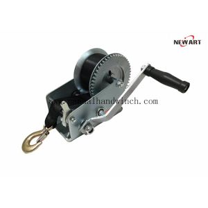 Manually Operated 2500LBS 2 Gear Manual Hand Crank Winch