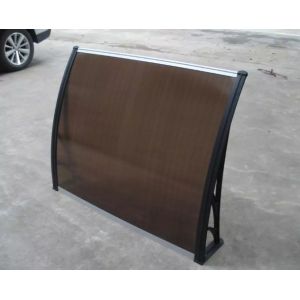 600mm Polycarbonate Awning Canopy Window With Plastic Bracket
