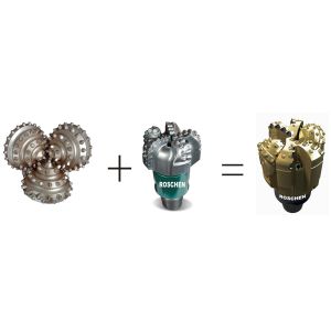 China Hybrid Tricone Drill BitKymera Diameter 8 1/2 Inch Fast Soil Drilling Application on sale