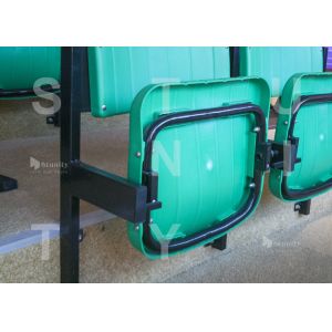 Auto Tip-Up PP Plastic Riser Mounted Foldable Stadium Seats