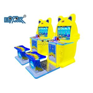 Mini Arcade Fishing Game Machine Coin Operated Single Player 180W
