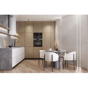 Custom Modern Wood Kitchen Cabinets Bespoke L Shaped Kitchen System