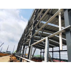 Stable H Steel Structure Industrial Metal Frame Workshop Construction Fast For