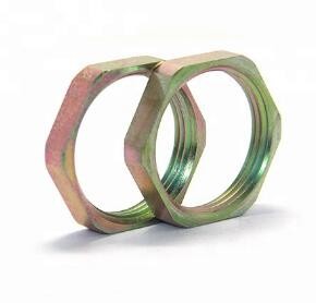 Quality Custom Brass Heavy Hex Nuts / Hex Panel Nut M4 X 12 Size With Grade 4.8 wholesale