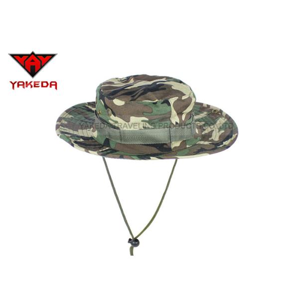 Quality Outdoor Activities Camouflage Bucket Hat for Camping Traveling wholesale