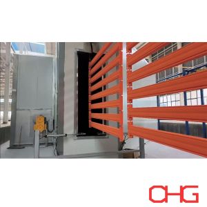 Customized Electrostatic Powder Coating Line with PP Spray Booth Made in China