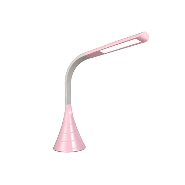 Home Decorating LED Light Desk Lamp , Pink High Luminous Rechargeable LED Desk