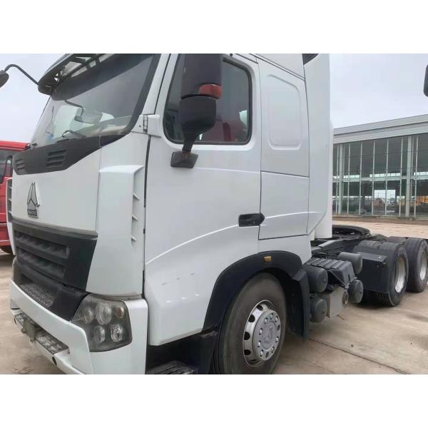 Quality Double Axles Used 420HP 6X4 Sinotruk Howo Tractor Head  Second Hand Truck wholesale
