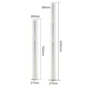 Water Filter 40 Inch 0.22 Micron Pleated Polyester Fiber Industrial Special