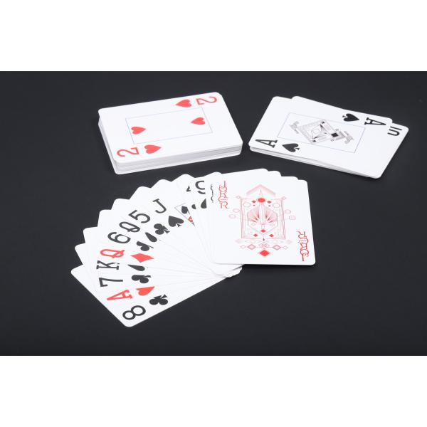 Quality Blackjack Custom Printed Playing Cards Deck Of Cards Bulk wholesale