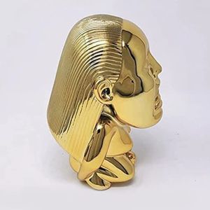 Unisex Indiana Jones Golden Fertility Icon Statues Add Some Adventure to Your