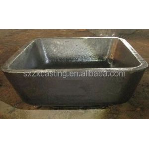 Large 5 Quart Capacity Dross Pan with Polished Finish for Efficient Slag Removal