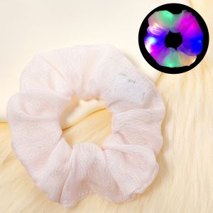 New LED mesh large scrunchie Luminous Hair Tie