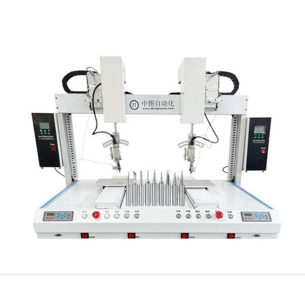 PLC Control System Safe and Lead-free Automatic Soldering Machine for Environmen