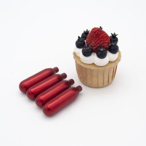 Silvery And Customize 8g Whipped Cream Chargers For Dessert Tools