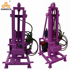 China Portable Hydraulic Drilling Machine for Small-Scale Water Well Projects on sale