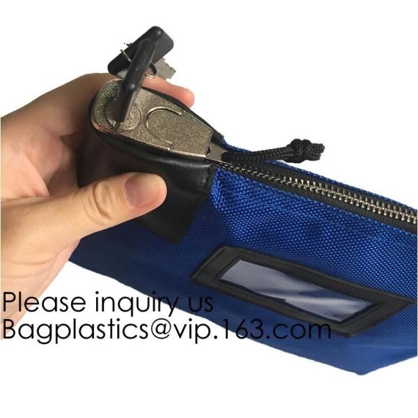 Quality Locking Satchel A3 Money Bags,Leatherette Cash Bag,Utility Coin Bag for Business, Household, School or Personal Use pac wholesale