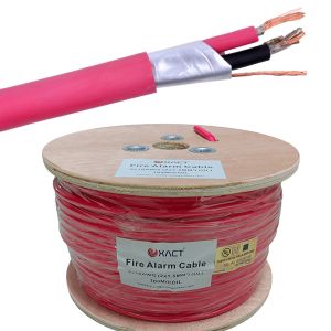 3x0.8mm2 Shielded Solid or Stranded Fire Alarm Cable with Al/Foil Shield and