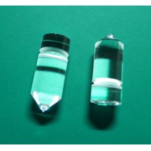 Optical Glass Light Guide Optical Tapered Glass Rods Conical Lens Light Guiding