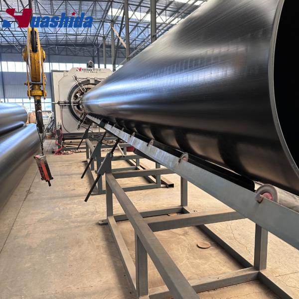 Quality Vacuum Calibrating PU Pre-Insulated HDPE Casing Shell Jacket Pipe Extrusion Line wholesale