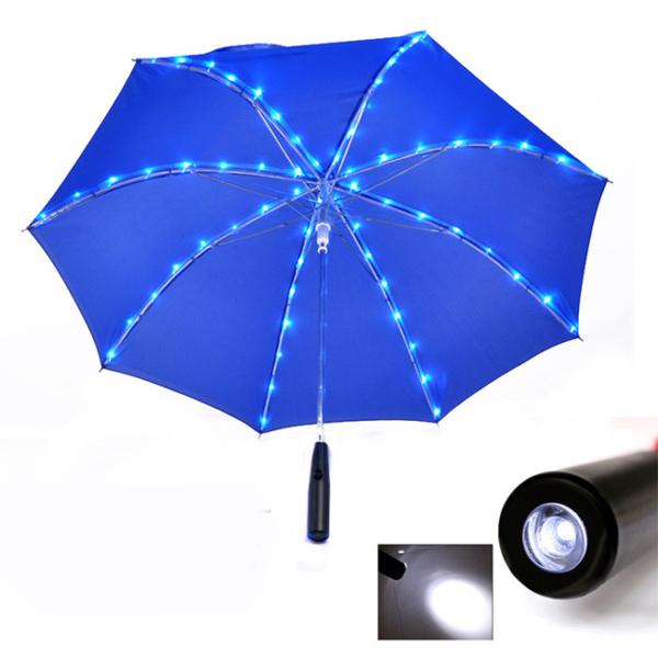 Quality TUV Handheld Clear POE LED Flash Light Umbrella wholesale