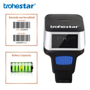 Trohestar N8 CMOS 2.4G Bluetooth Ring Scanner