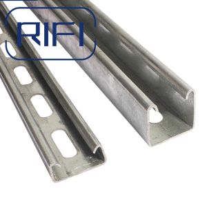 304 Or 316 Stainless Steel Strut Channel And Fittings For 10 Feet Length In