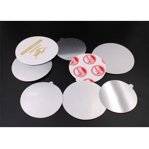 Composited Laminated Aluminium Foil Lid 1.3mm Induction Bottle Foaming Cap Seal