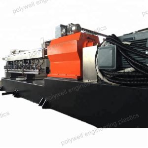 Twin-Screw Modified PA66 With Glass Fiber Pellet Making Machine Polyamide Extrusion machine