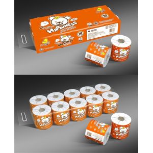 Customized Virgin Bath Tissue Paper