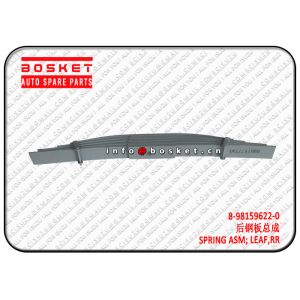 ISUZU CYZ52 Rear Leaf Spring Assembly Isuzu CXZ Parts 8-98159622-0 8981596220