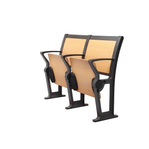 Wear Resistance Lecture Hall Chair With Desk For Terrace Classroom
