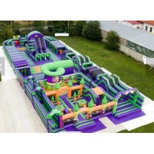 EN71 PVC Obstacle Course Bouncer 5k Crazy Insane Fun Obstacle Course