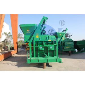 Building Mobile Concrete Mixer Truck, Green Mini Electrical JS1000 Concrete