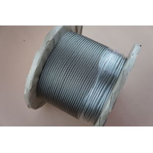 Galvanized Steel Aircraft Cable 1.8mm Diameter 2000m Length for Safety