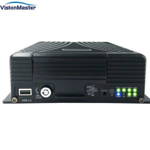 2TB HDD 4 Channel Mobile DVR Recorder H.264 Durable With Voltage Over Protection