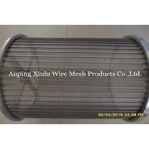520mm OD Wedge Wire Screen Mesh SS304 SS321 Stainless Steel Mesh Cylinder