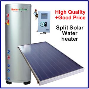 China Safety Split Solar Water Heater , Roof Mounted Solar Water Heater 3 Years Warranty on sale