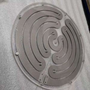 High Purity Sandblasting MOCVD Tungsten Heaters 0.5mm Thick