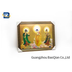 Religion Picture Lenticular Image Printing , 3D Printing Service High Definition