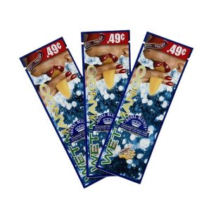 Custom Order Accepted Ziplock Reclose Plastic Smoking Cigar Wraps With Custom