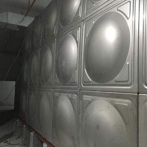 Modular Panel Anticorrosive SUS304 Basement School Water Tank