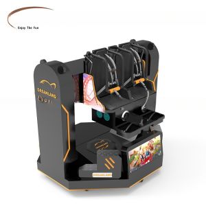 Amusement Park 9d Roller Coaster 720 1080 Degree Rotation Vr Flight Machine